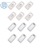 Set of 6 Non-Stick Hotel Pans 1/3 4" Deep for Kitchen Utensils