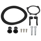 Air Filter System for Harley Dyna Softail (2000–2017) Aluminum Black