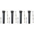 Set of 6 NGK Ruthenium HX Spark Plugs & Denso Coil Boot Kit for Escape Montego (2005–2009)