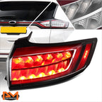 Right Side LED Chrome Outer Taillight Stop Brake Lamp for Ford Edge (2015–2018)
