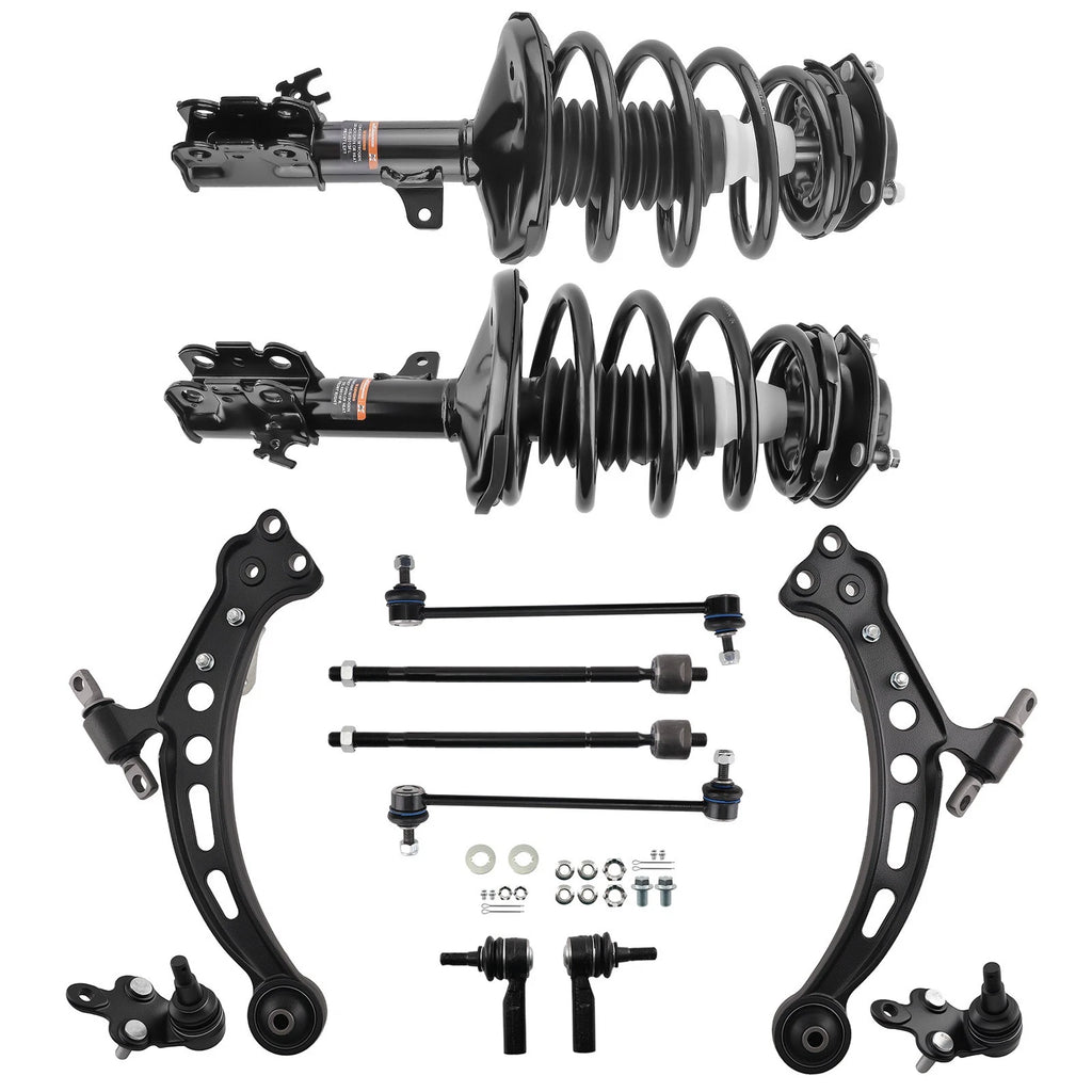 Front Struts Control Arm Sway Bars Tie Rods for Lexus ES300 (1997–2001)