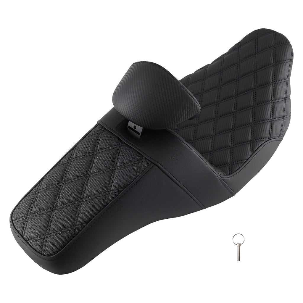 Black Driver Seat for Harley Touring Electra Glide (2009–2023)