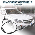 Front Left ABS Wheel Speed Sensor for Mercedes-Benz E-Class W212 (2009–2016) No.A2129051902