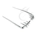 Chrome Saddlebag Lid Accents for Harley Touring Road King (1993–2013)