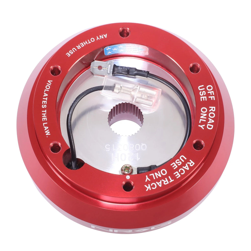 NRG Red Steering Wheel Hub Adapter for Toyota Supra Camry Celica Pickup Corolla