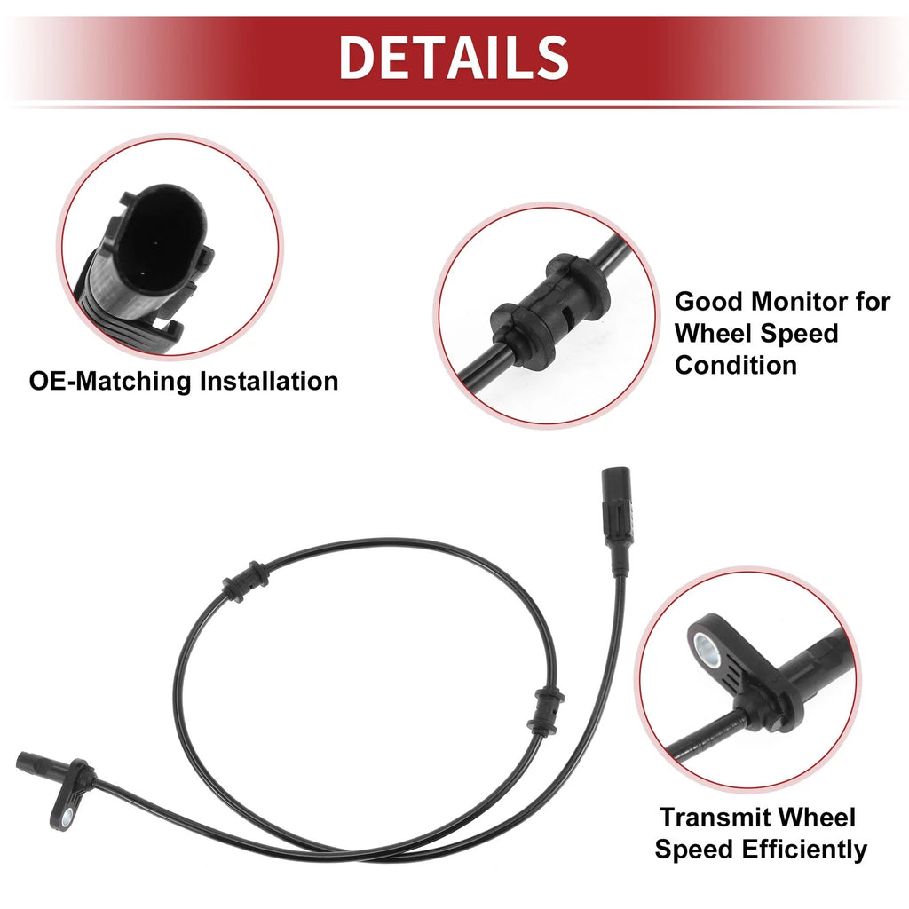ABS Wheel Speed Sensor No. 2305401617 for Mercedes-Benz SL63 (2009–2012)