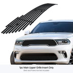 Upper Stainless Black Billet Grille Insert for Dodge Durango (2021-2024)