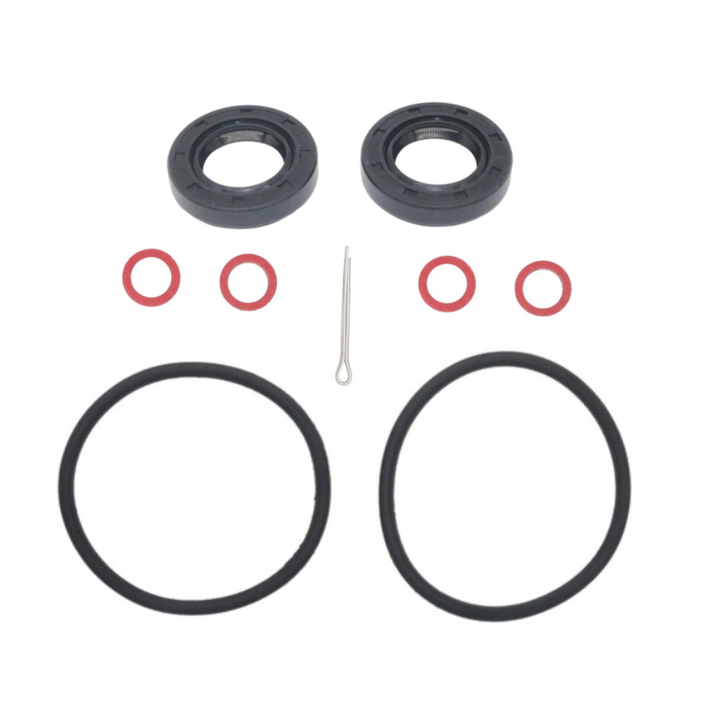 Lower Gearcase Oil Seal Kit 2X 93101-20M07 90430-08003 for Yamaha 2-Str 20-30 HP
