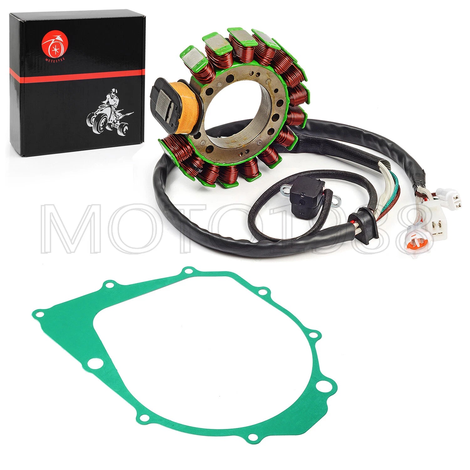 Wiring Harness Stator CDI Coil Kit for Yamaha Warrior 350 YFM350 (1997–2001)