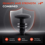 Nylon Weatherstrip Retainer Clips for Toyota RAV4 Corolla (2012–2024)