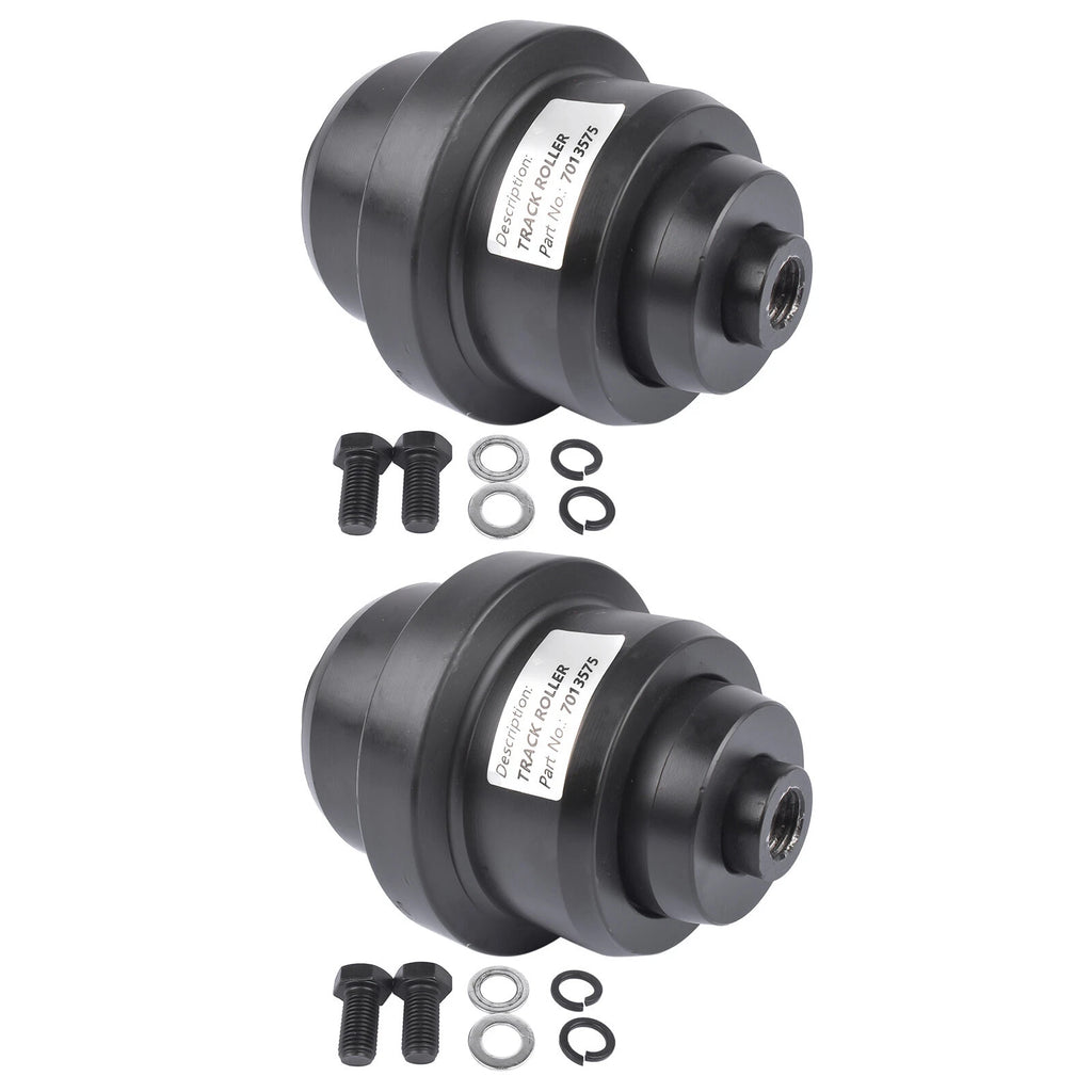 Pair Track Rollers for Bobcat E25 E35Z 225 231 331 335 430 (Fits 2010-2023)