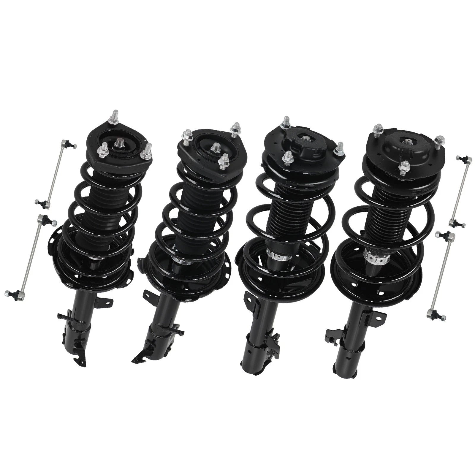 Set of 8 Struts & Sway Bars for Lexus RX330 RX350 RX400h (2004–2009)