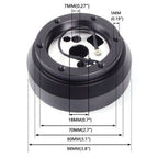 Aluminum Steering Wheel Hub Adapter for Dodge Jeep SRT-4