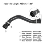 Radiator Coolant Water Hose 11531705224 for BMW 530i (2001–2003)