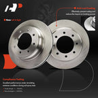Rear Side Disc Brake Rotor for Nissan NV1500 NV2500 NV3500 (2012–2021)