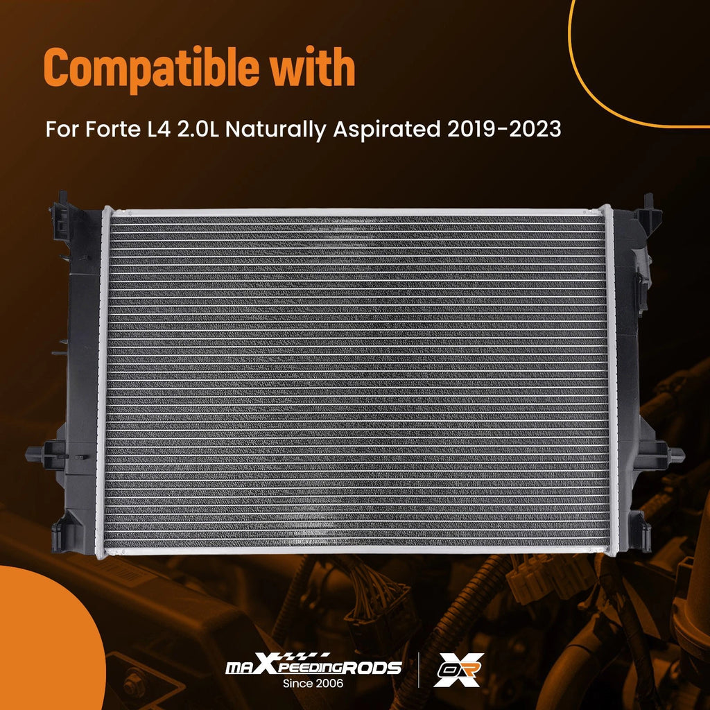 Cooling System Radiator for Kia Forte 2.0L (2019–2023) 25310-J7000 Cross Flow