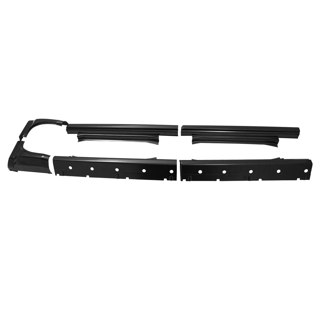 Pair of Slip-on Rocker Panel Cab Corners for Chevy GMC Crew Cab