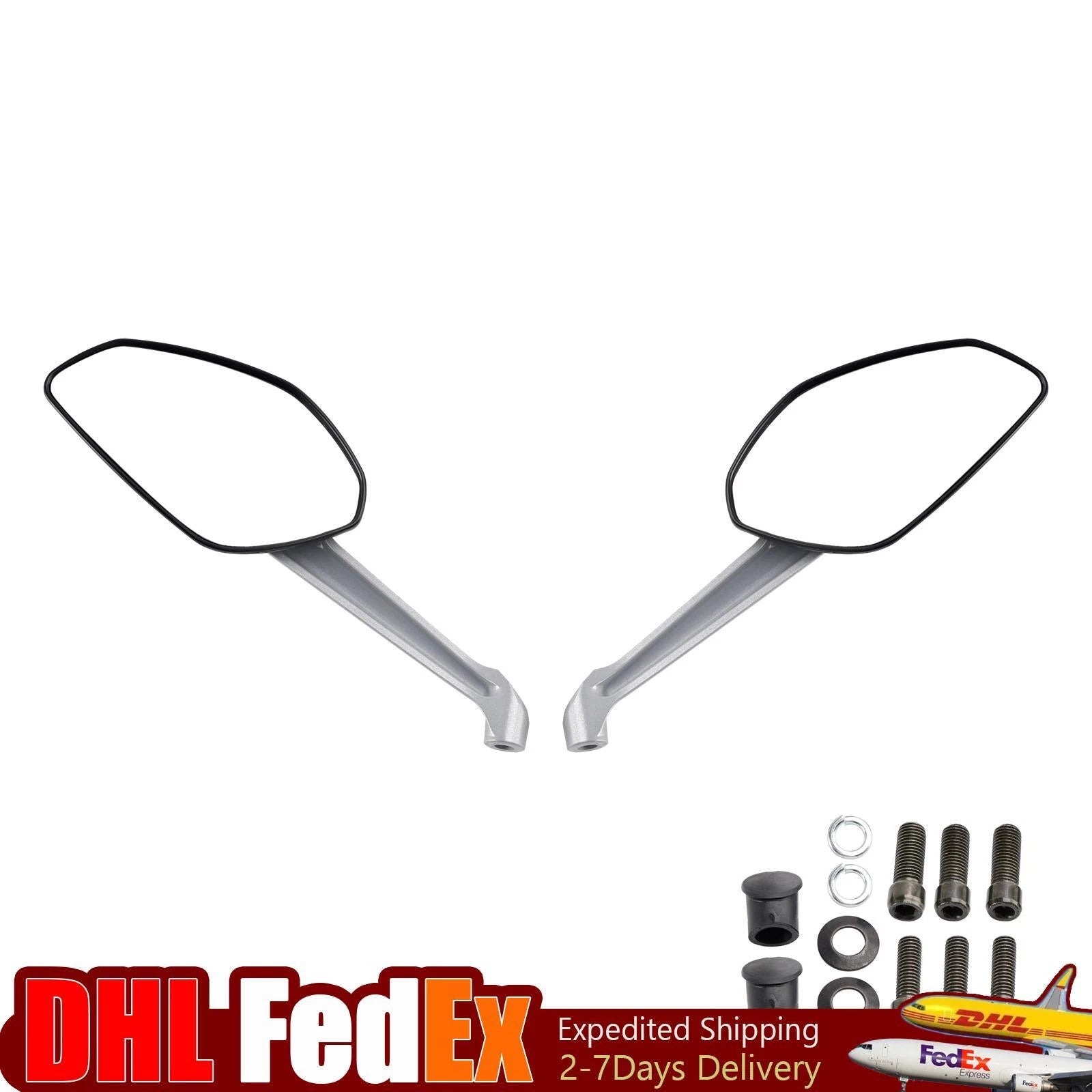 Rear View Mirror Pair for Ducati Monster 797/821/1200/S (2014–2017)