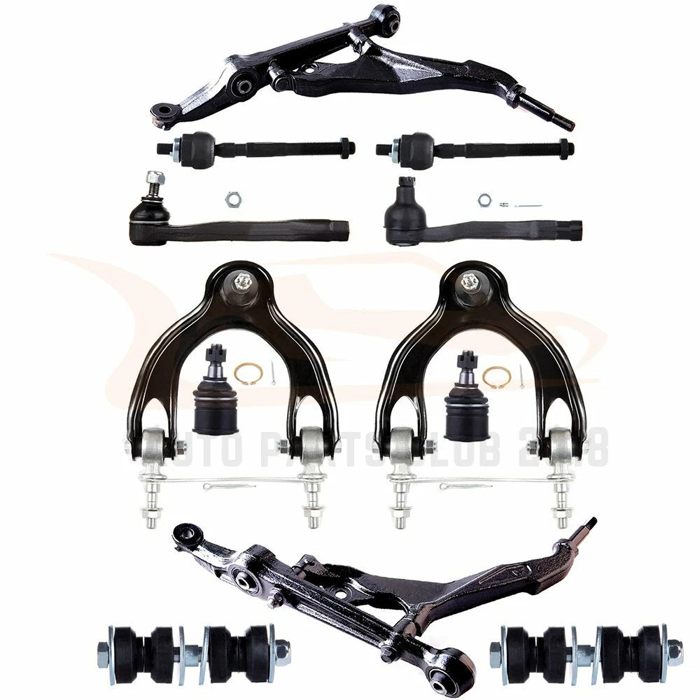 12pcs Upper Lower Control Arm Ball Joint Suspension Kit for Honda Civic (1992–1995)