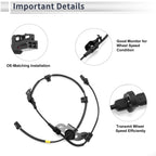ABS Wheel Speed Sensor No. 59910A6300 for Hyundai I30 (2011)
