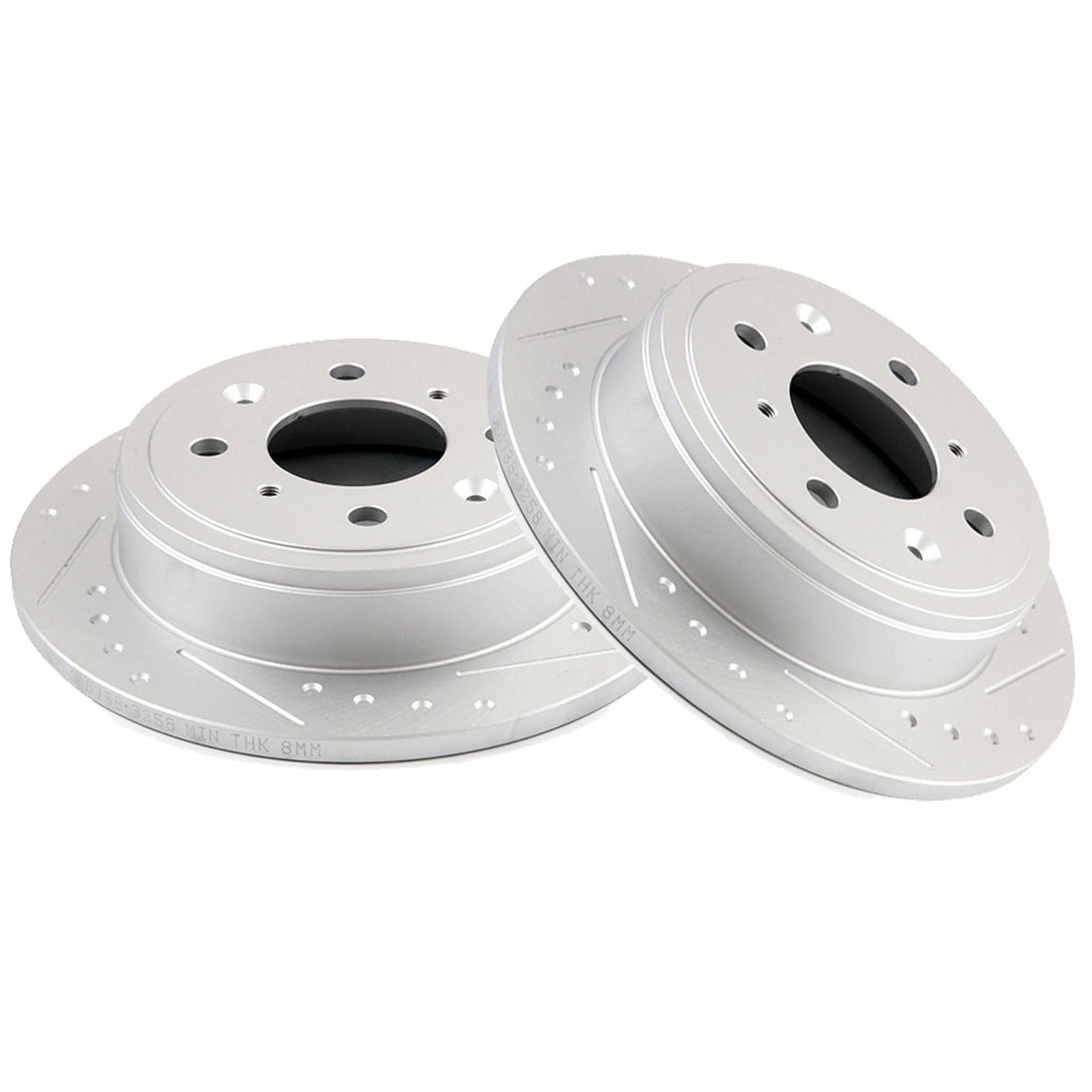 Rear Disc Brake Rotors for Honda Civic Del Sol CRX Prelude Acura Integra