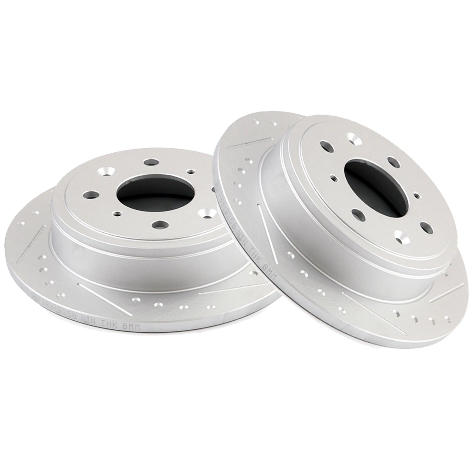 Rear Disc Brake Rotors for Honda Civic Del Sol CRX Prelude Acura Integra