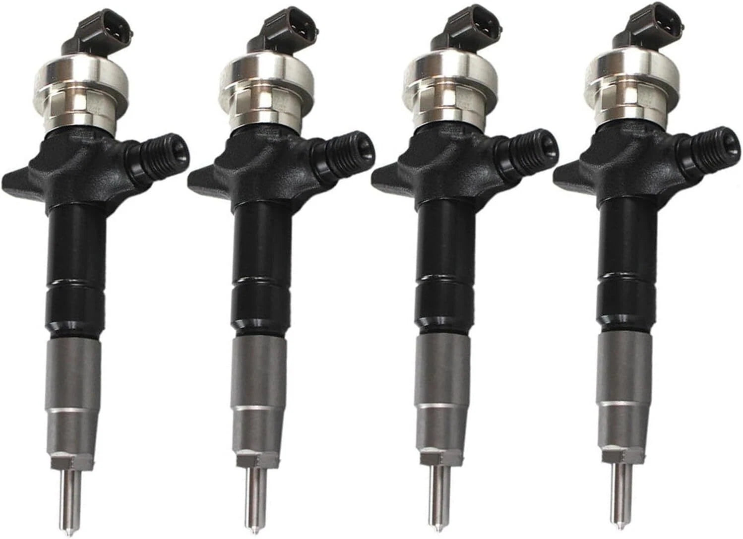 Set of 4 Fuel Injectors for Isuzu 4JJ1 4JJ1-TC 4JJ1-TCX (2000–2023)