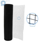 1"x1" 16 Gauge Vinyl Coated Welded Wire Fence for Chicken Rabbit (36"x50FT)