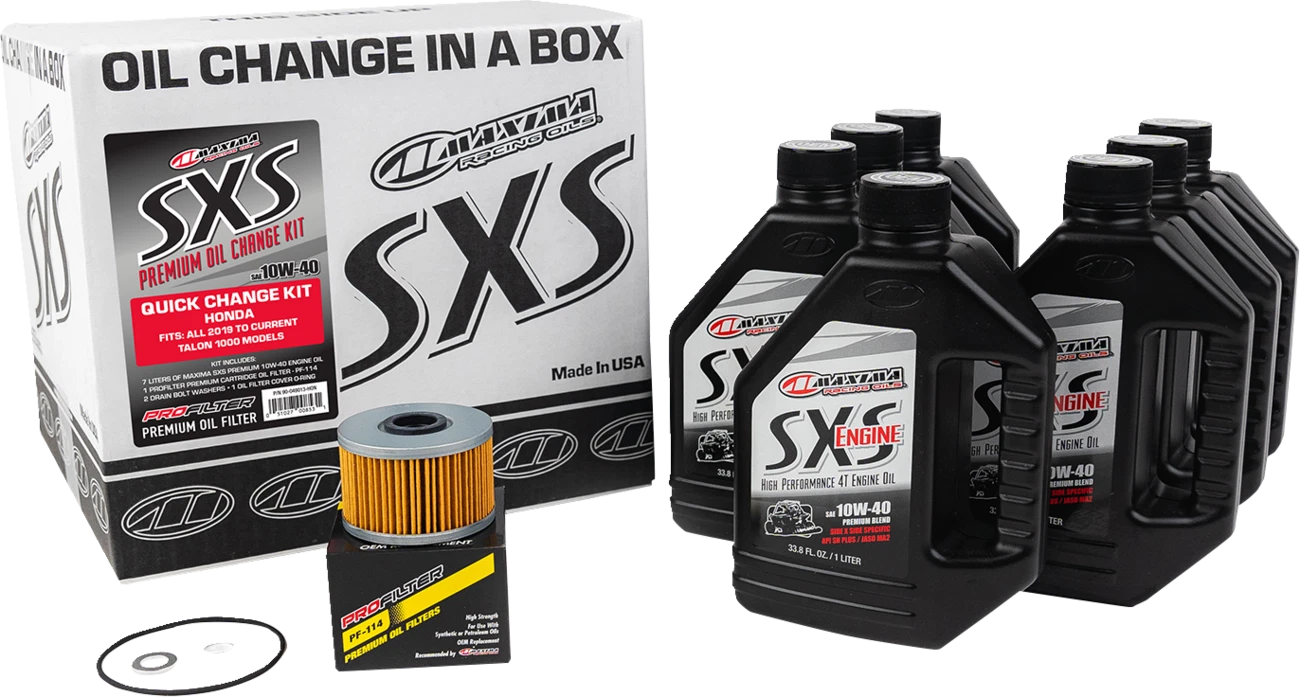 Oil Change Kit for Honda Talon (2019–2023) - 10W40 Synthetic