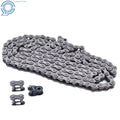 #35 Roller Chain 5 Feet with 2 Master Links for Go Kart, Mini Bike