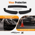 Front Bumper Splitter Spoiler for BMW F30 320i 328i (2012–2015)