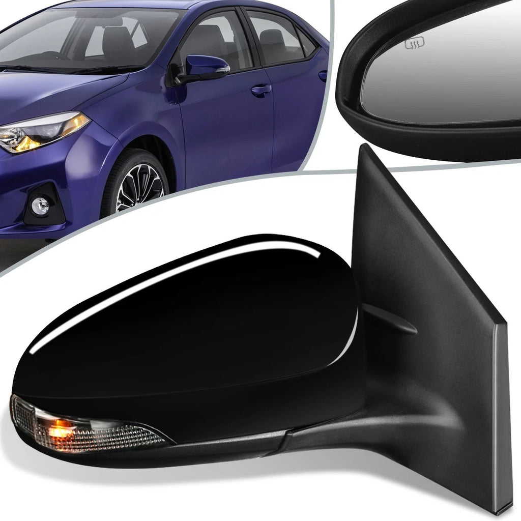 Power Heated Signal Side Door Mirror Right for Toyota Corolla (2014–2019) TO1321295