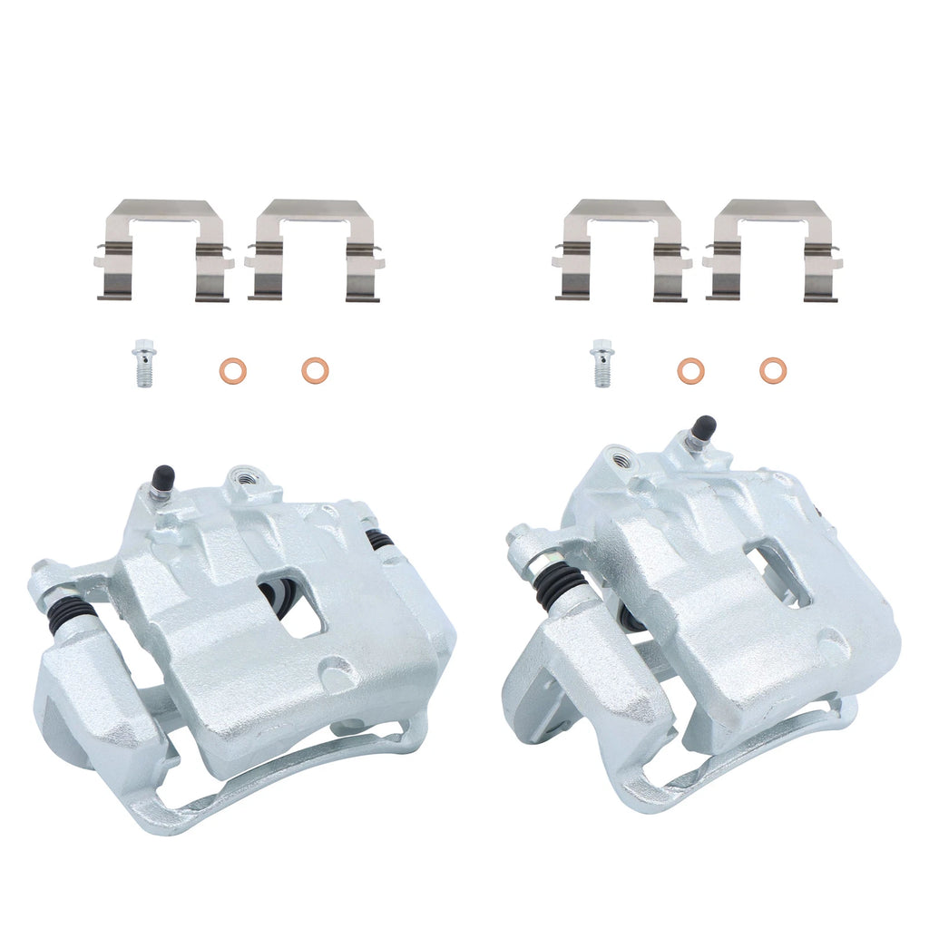 2PC Brake Caliper Kit Front for Chevrolet Camaro (2010–2015) Steel