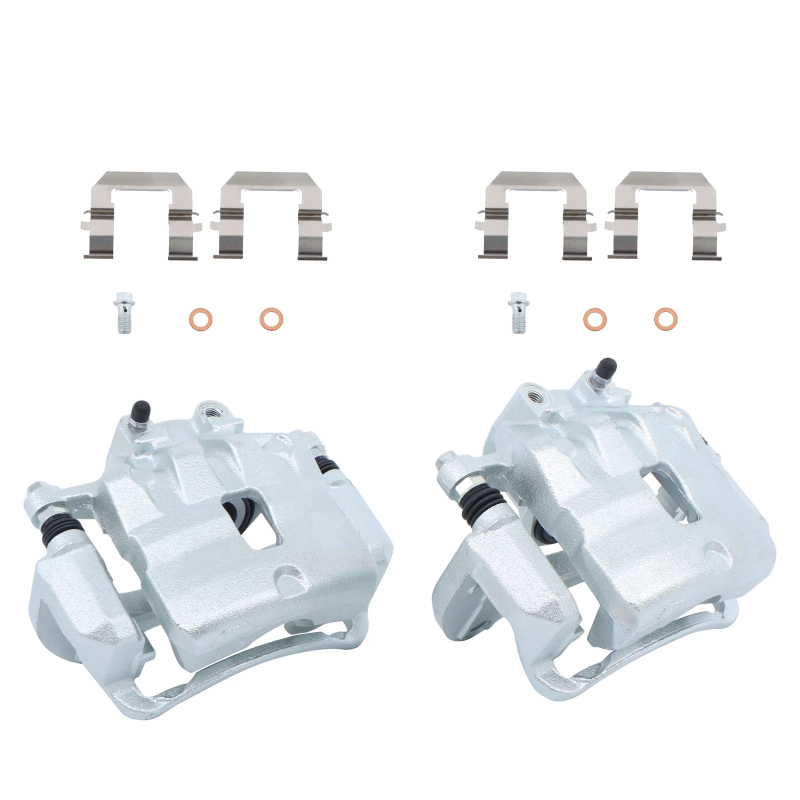 2PC Brake Caliper Kit Front for Chevrolet Camaro (2010–2015) Steel