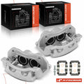 Pair Front Brake Calipers with Bracket for Kia Sedona (2006–2014)