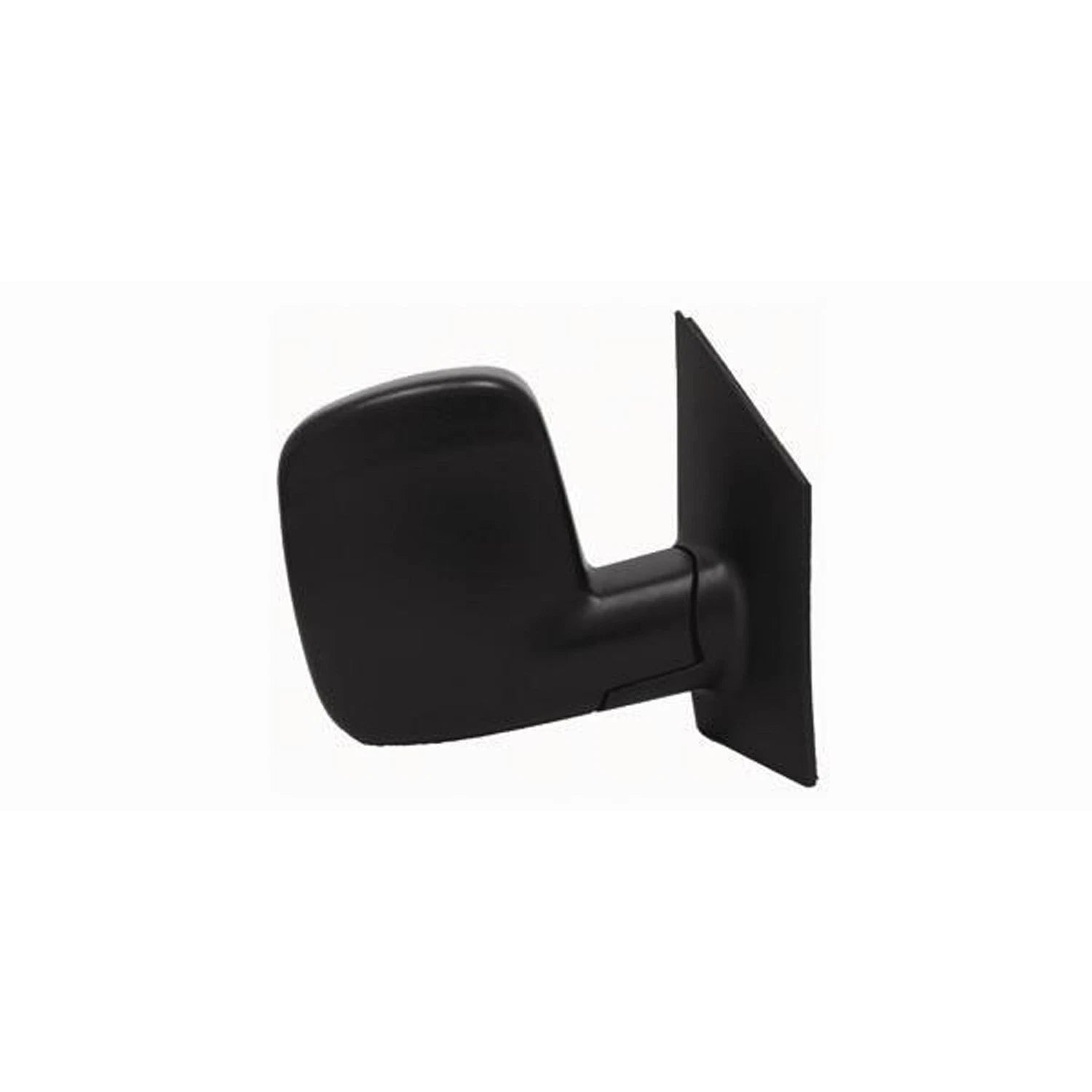 Replacement Textured Passenger Side Power Door Mirror w/o Signal Light
