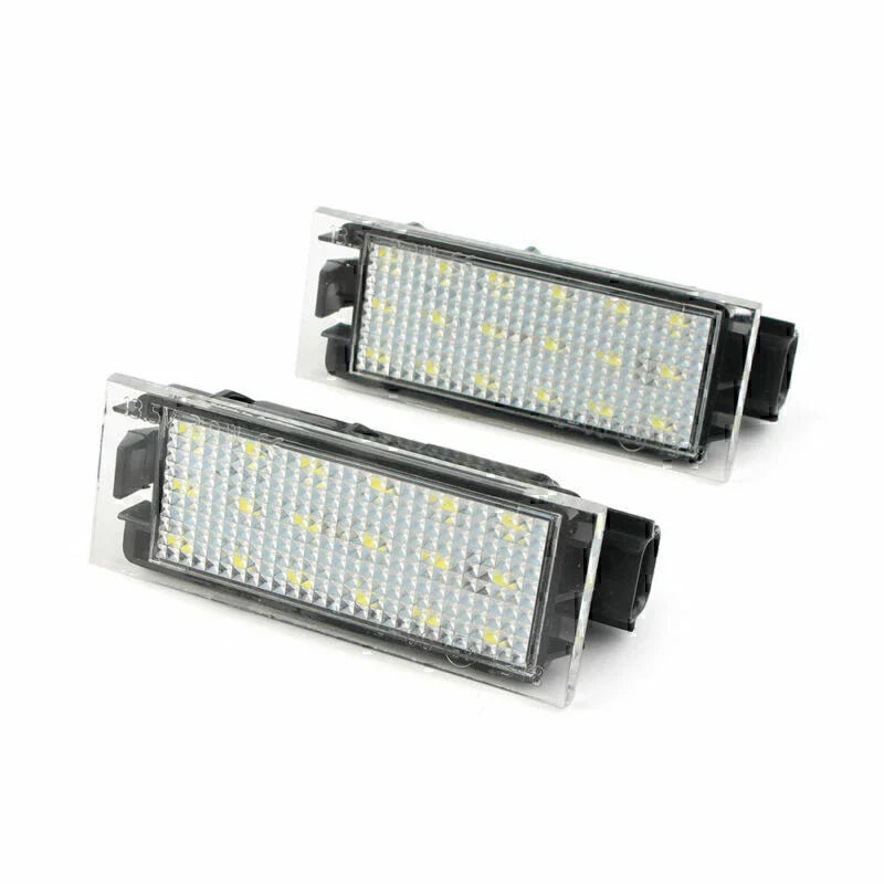 LED License Plate Lights for Renault Twingo Clio Megane (2007-2019)
