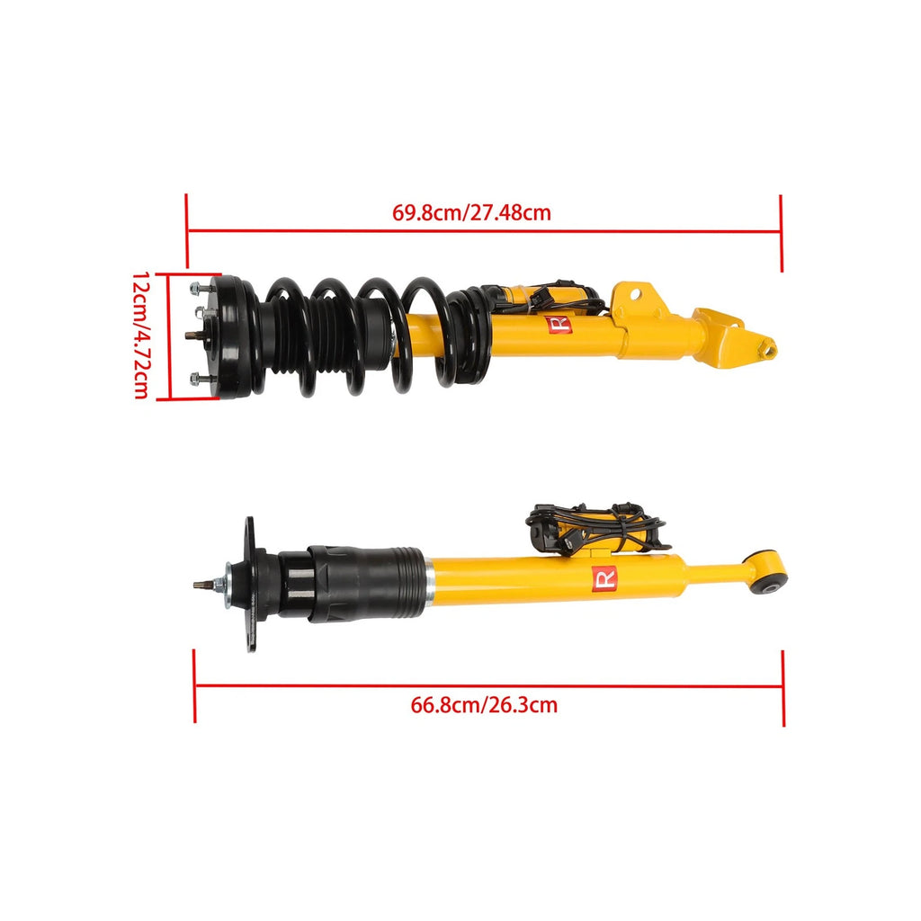 4X Shock Struts for Dodge Challenger Charger SRT R/T (2015â2023)