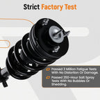 Set of 4 Shocks Struts Sway Bars for Chevrolet Silverado 1500 (2014–2018)