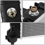 Aluminum Replacement Radiator DPI 13240 for Cadillac SRX Saab 9-4X (2010–2011)