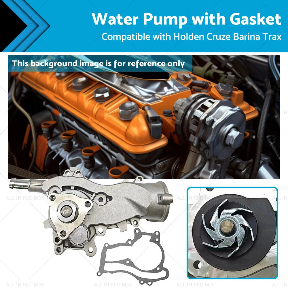 Water Pump for Holden Cruze JH, Barina TM, Trax TJ (1.4L Turbo)