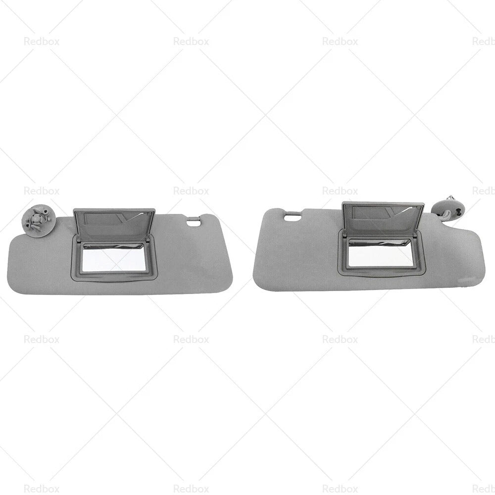 Pair Sun Visor for Holden Barina TM (2011–2018) Grey