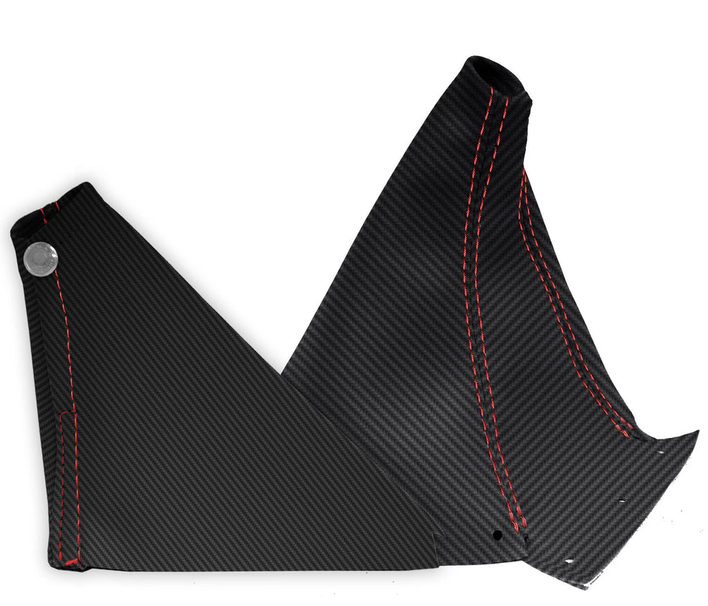 Manual & E Brake Boot Cover Carbon Fiber for Nissan Skyline R33 (1993–1998)