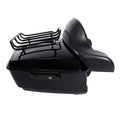 Trunk Black Base Plate Mount Rack for Harley Touring Road Glide (2014–2026)
