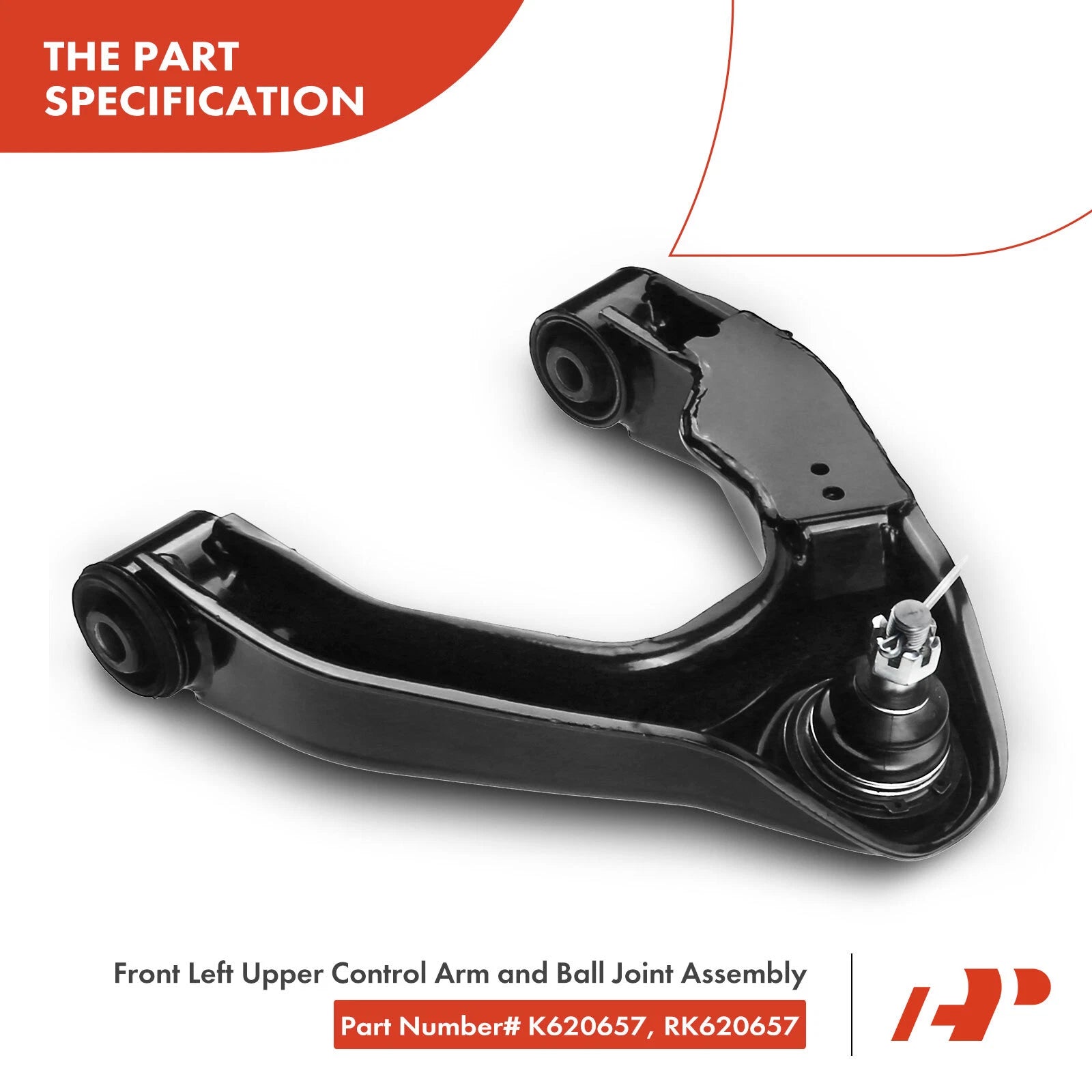 6X Front Upper & Lower Control Arms with Ball Joints for Nissan Xterra (2000–2004)