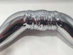 Chrome Bull Horns Hood Ornament for Freightliner Kenworth Peterbilt Mack Truck