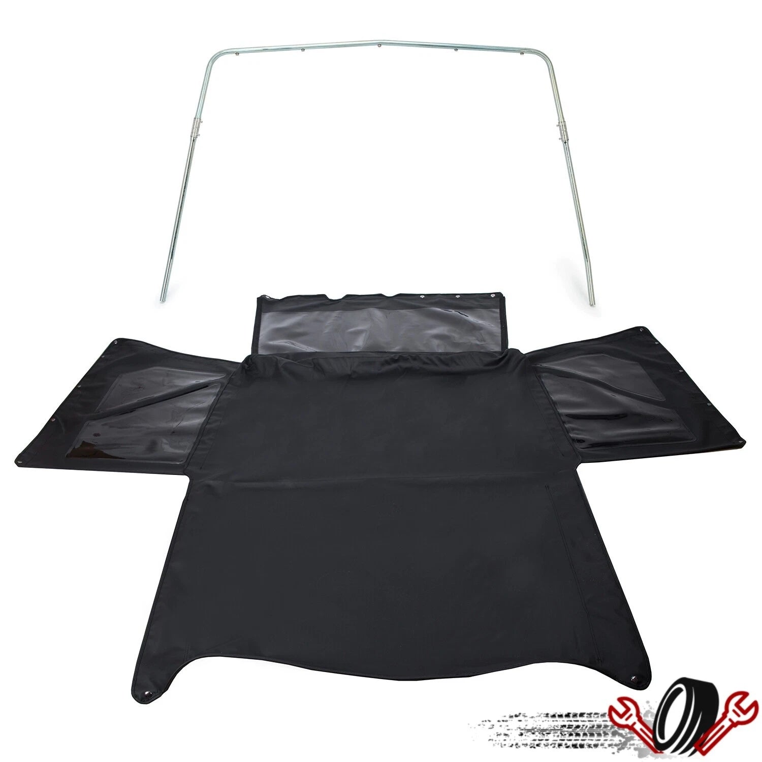 Soft Top with Steel Support Bow for Suzuki Samurai (1986–1994)