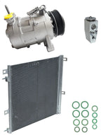 AC Compressor Kit with Condenser for Cadillac XT5 3.6L (2019–2019)
