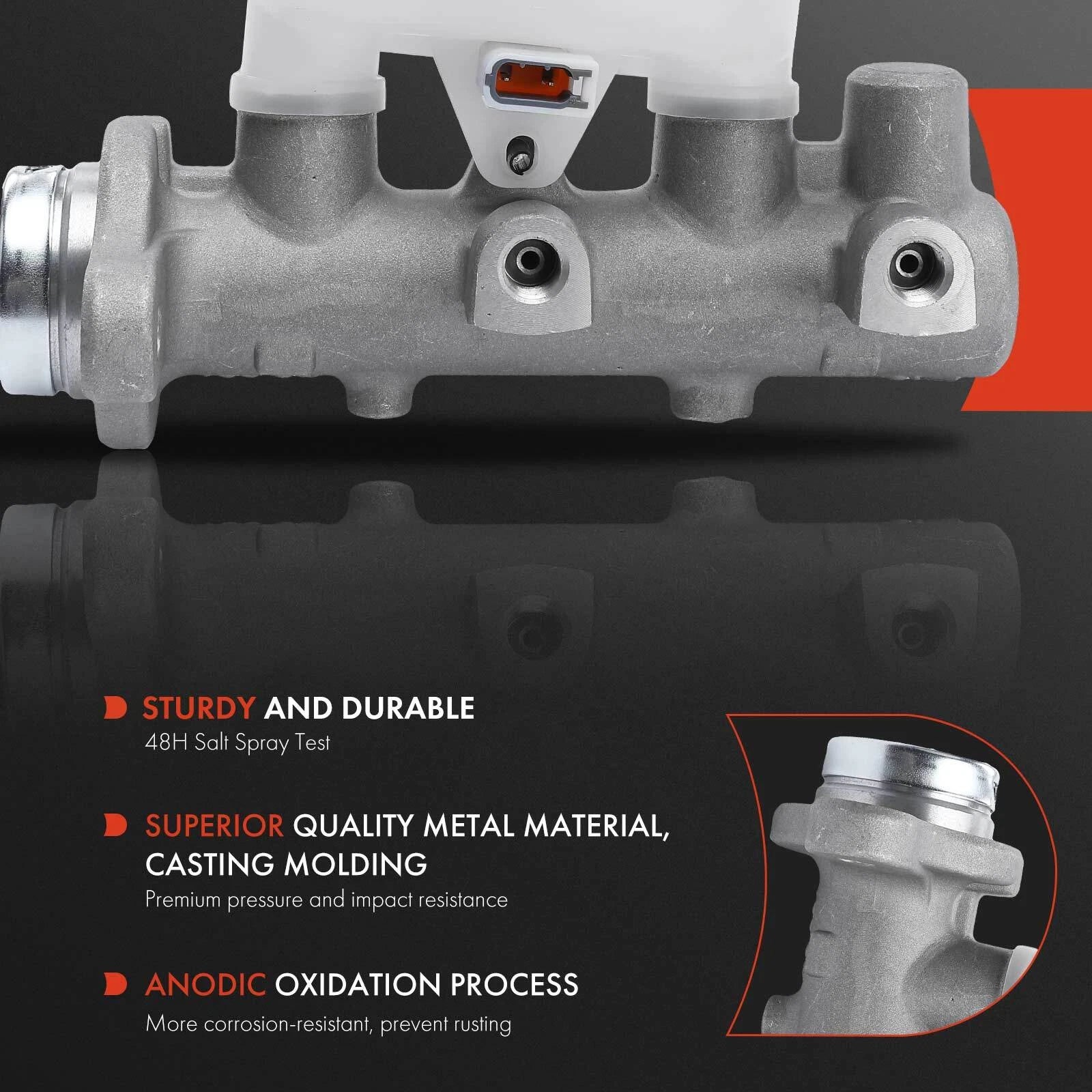 Brake Master Cylinder with Reservoir & Sensor for Nissan Maxima (2015-2016)