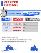 Starter Motor with Relay for Polaris Outlaw 50 (2008–2019)